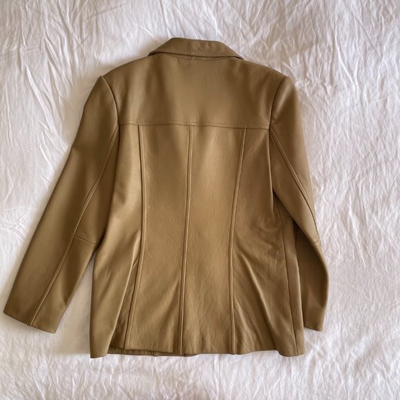 Vintage 90s Jones New York Leather Jacket - Picture 8 of 8